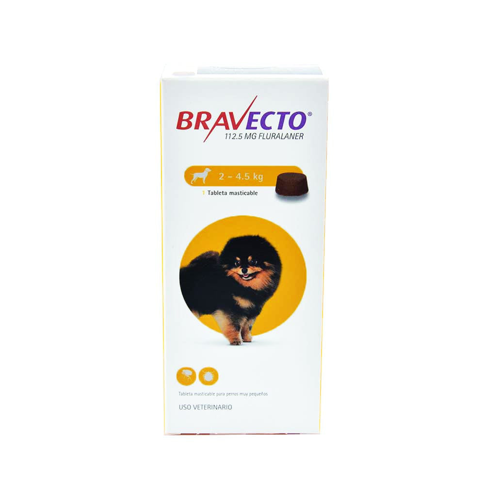 BRAVECTO PERROS 2-4.5K