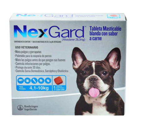 NEXGARD PERROS 4,1-10 K