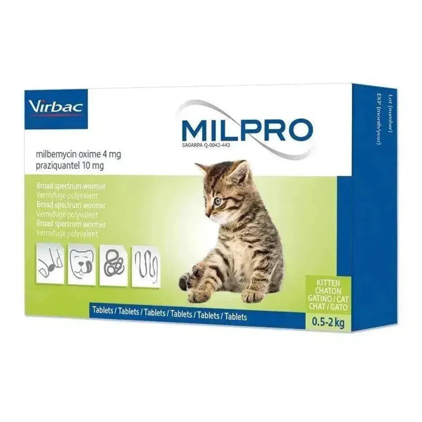 MILPRO GATOS 0.5-2K TABLETA
