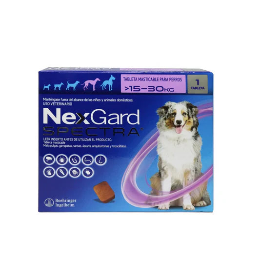 NEXGARD SPECTRA PERROS 15-30 K